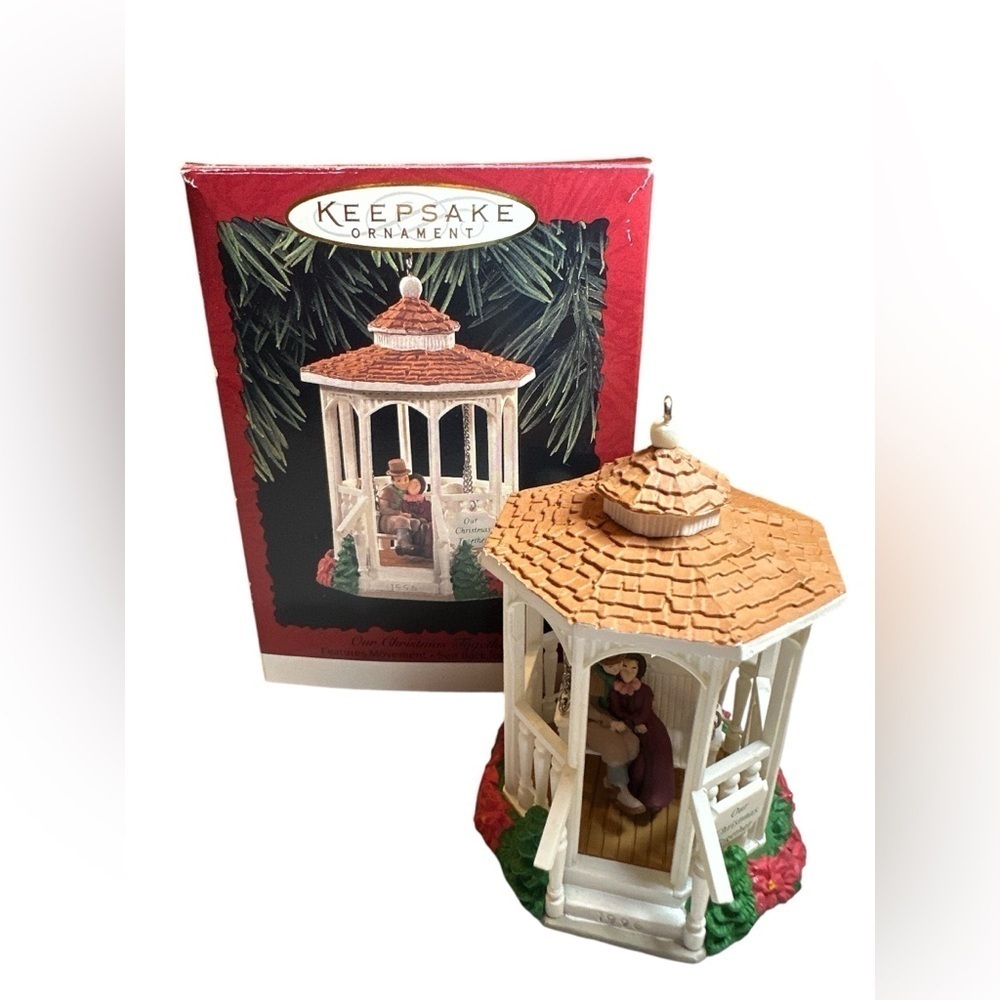 Hallmark Keepsake 1996 Ornament Our Christmas Together Gazebo Collection